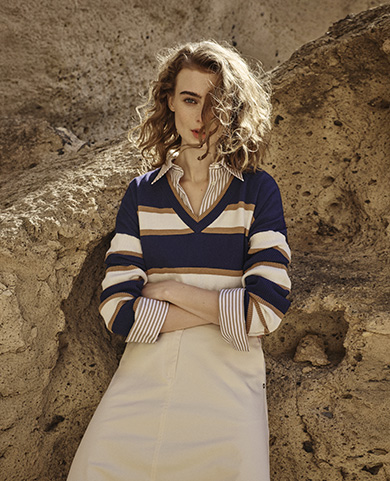 Jacquard mohair cardigan, black | Pennyblack